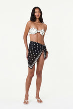 URSA MINI SARONG - BLACK IVORY POLKA DOT