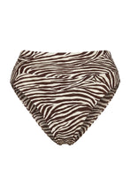 NEREA HIGH WAIST BOTTOM - GRAPHIC ZEBRA