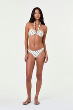 MIRA BIKINI BOTTOM - IVORY BLACK POLKA DOT