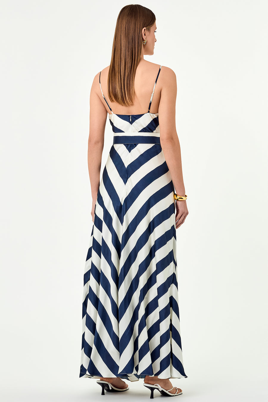 Letty Dress - Sia Stripe Print