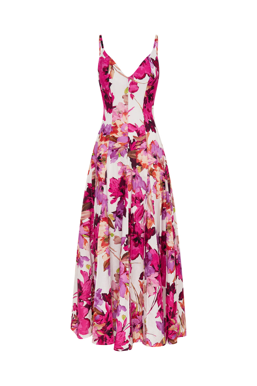 Michah Dress - Ria Floral Ivory