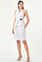 Belinda Short - Ivory Stripe