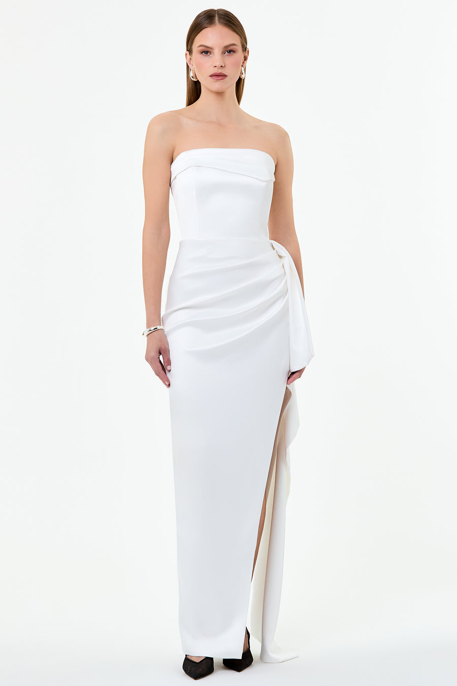 ERELYN DRESS - PEARL