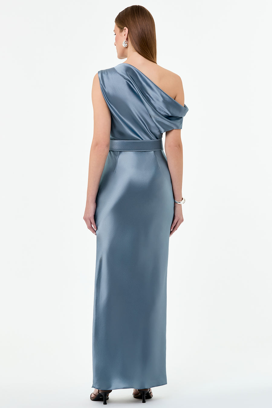 EARTHA DRESS - BLUE SMOKE