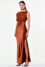 EARTHA DRESS - CHESTNUT