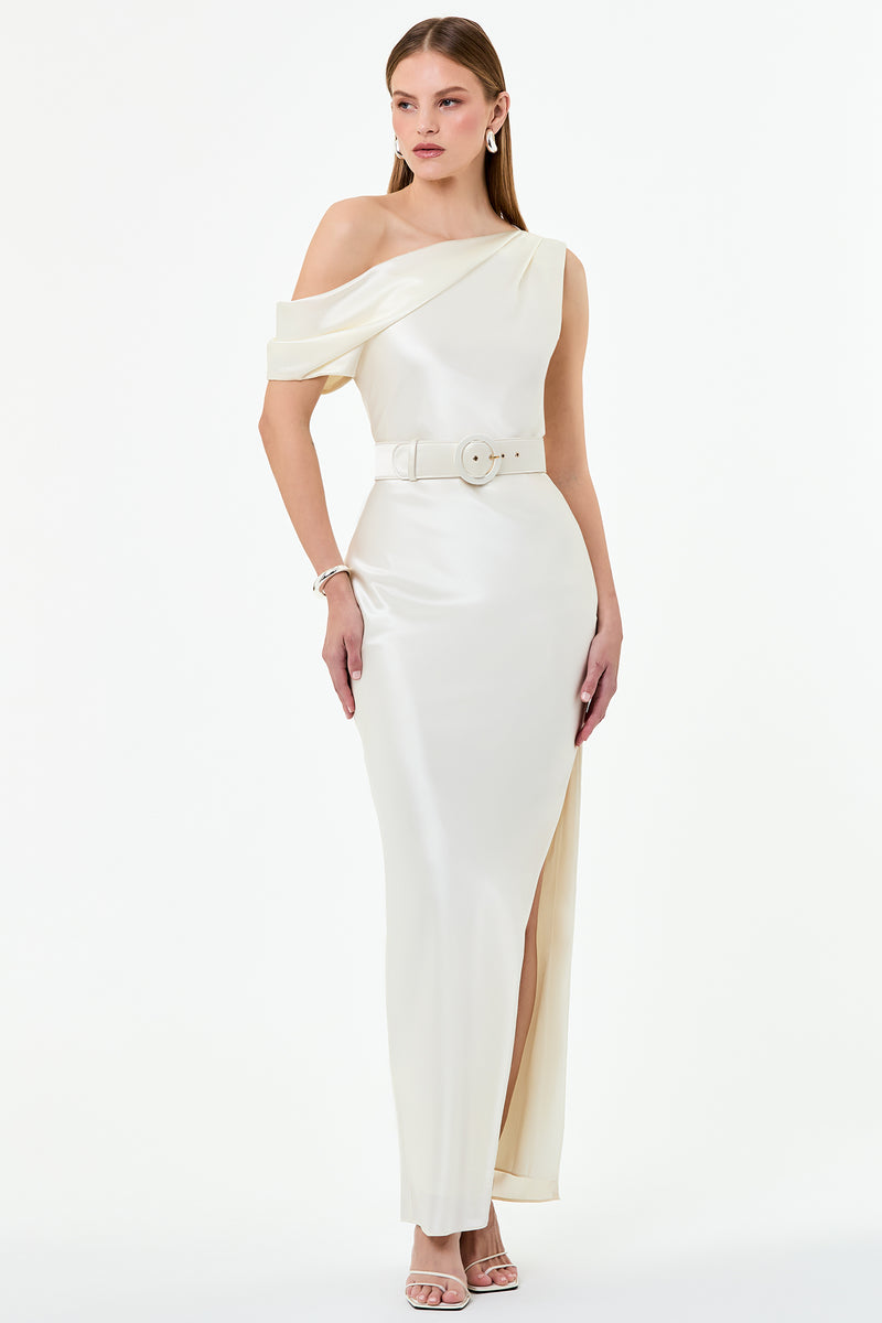 EARTHA DRESS - PEARL