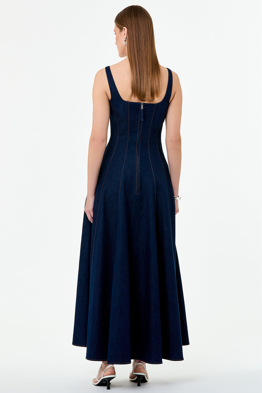 ATHENA DRESS - INDIGO