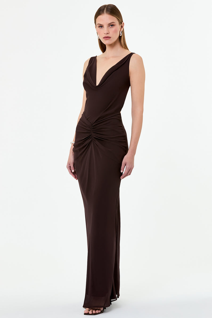 JOCELYN DRESS - CACAO NICHOLAS JOCELYN DRESS - CACAO NICHOLAS