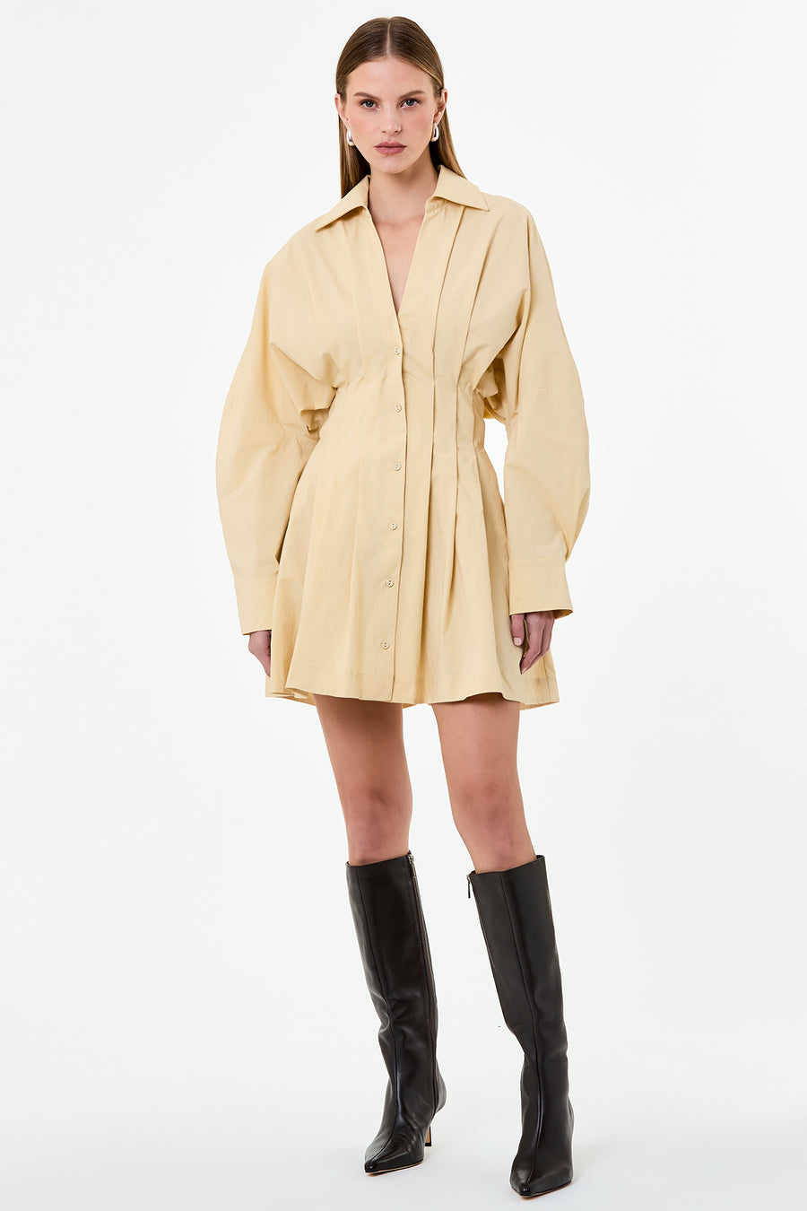 FABIENNE DRESS - BUTTER