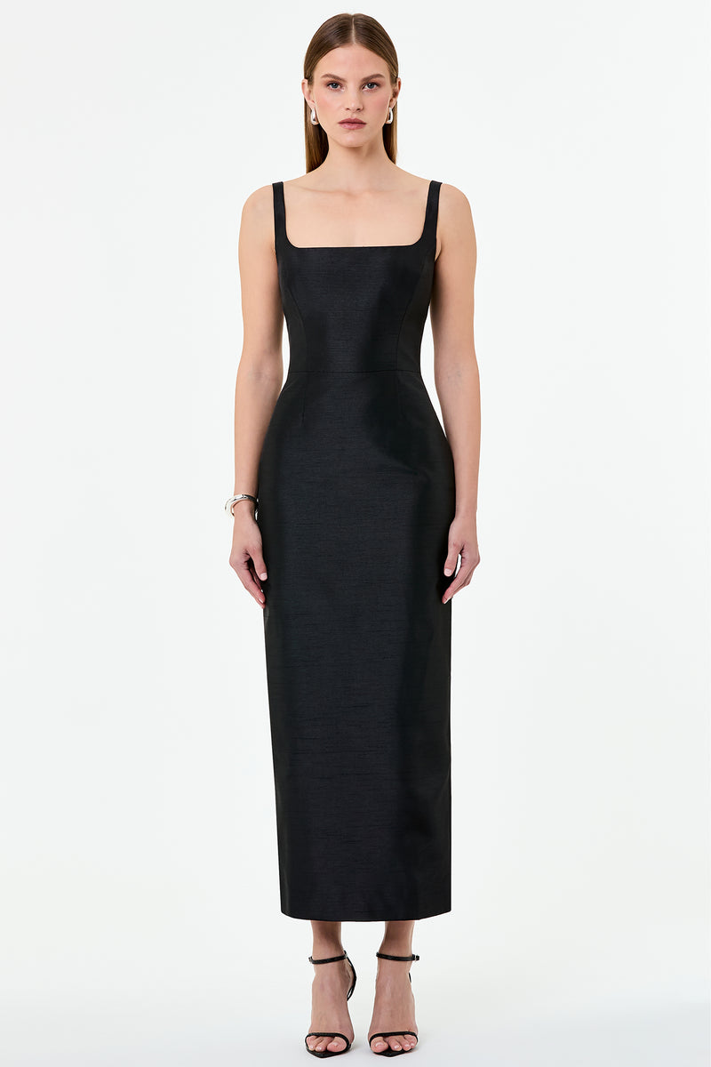 ISALINE DRESS - BLACK