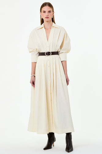 LANAE DRESS - CHALK
