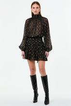 CECILE DRESS - OPAL GEO BLACK