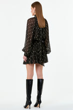 CECILE DRESS - OPAL GEO BLACK