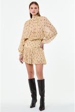 CECILE DRESS - OPAL GEO BUTTER