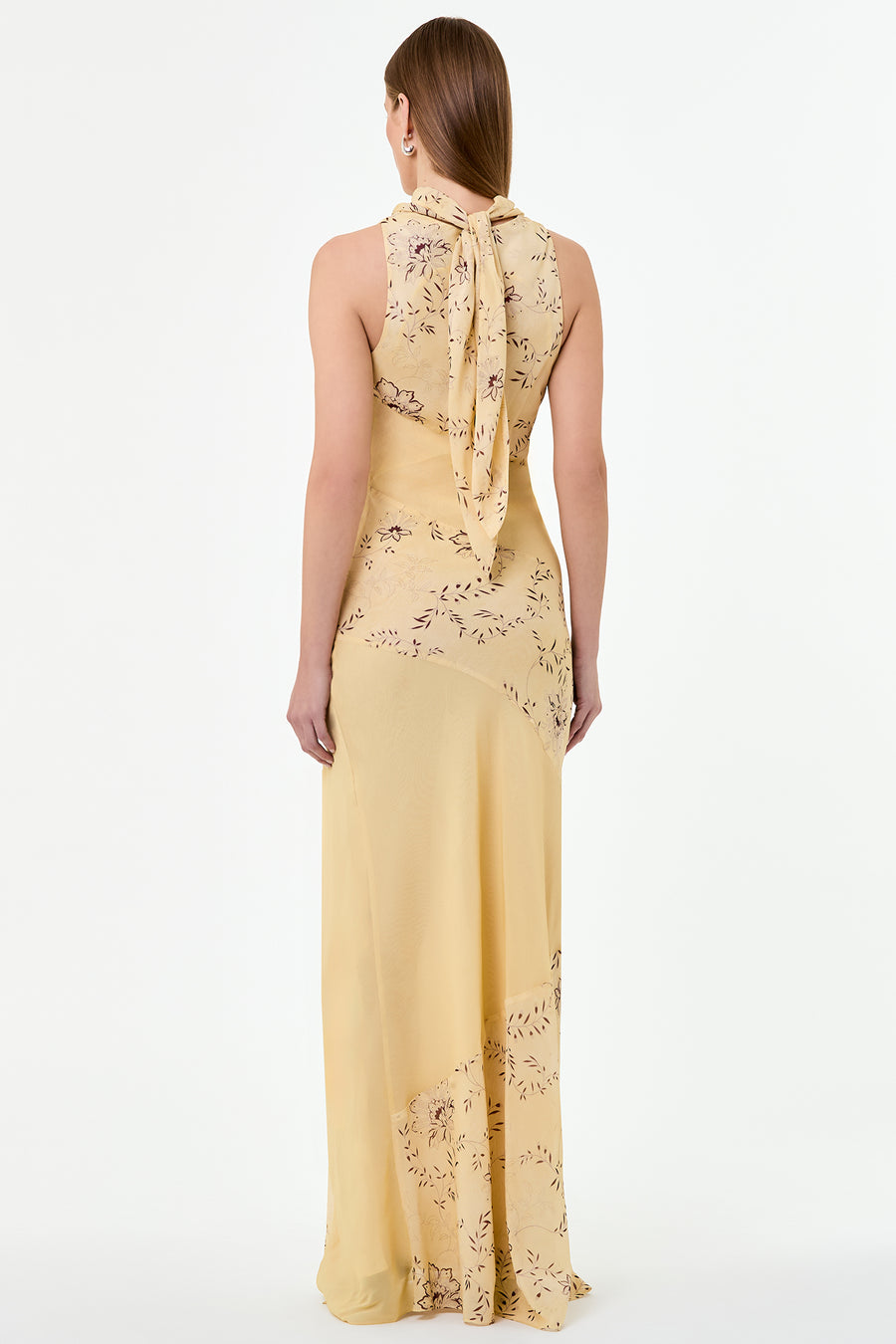 SHANA DRESS - WISTERIA FLORAL BUTTER