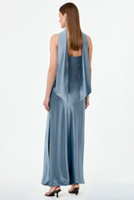 GENEVA DRESS - BLUE SMOKE