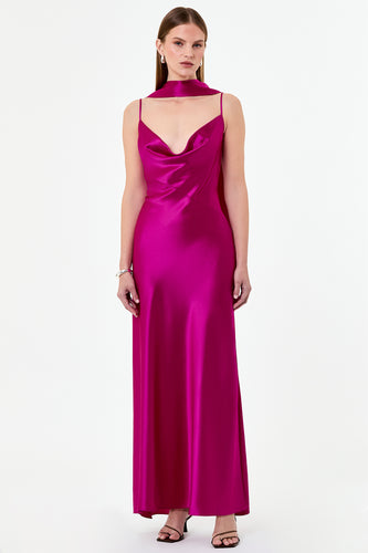 GENEVA DRESS - MAGENTA