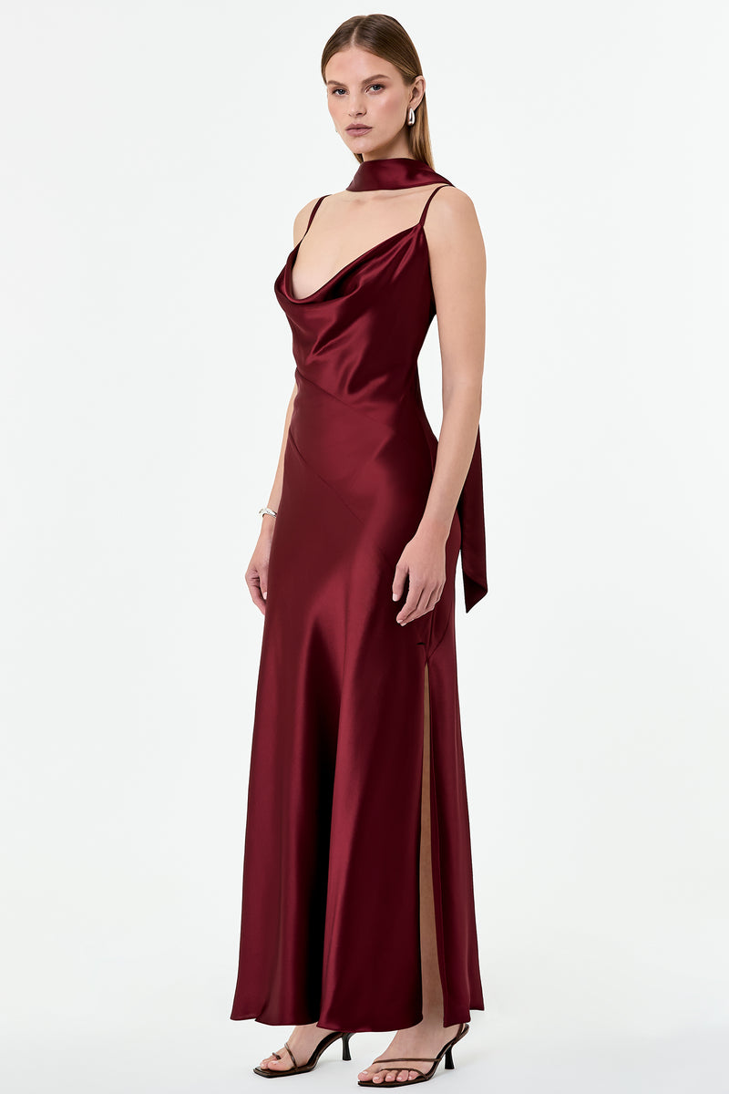 GENEVA DRESS - PLUM