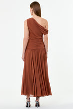 REECE DRESS - CHESTNUT