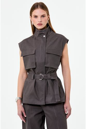 DANNA VEST - SMOKE
