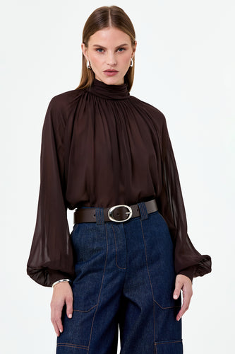 SOLENE TOP - CACAO