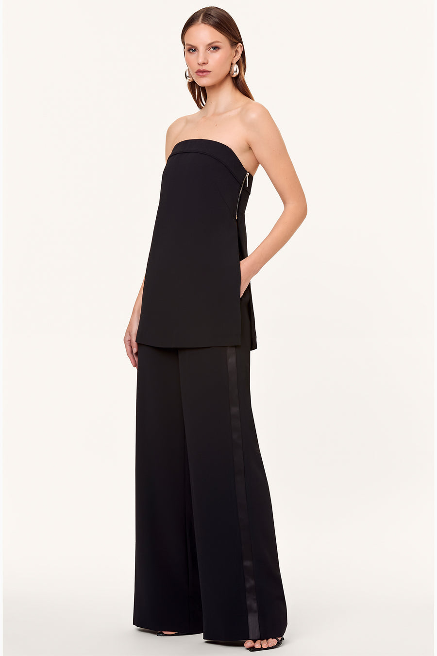 Anamika Strapless Top - Black