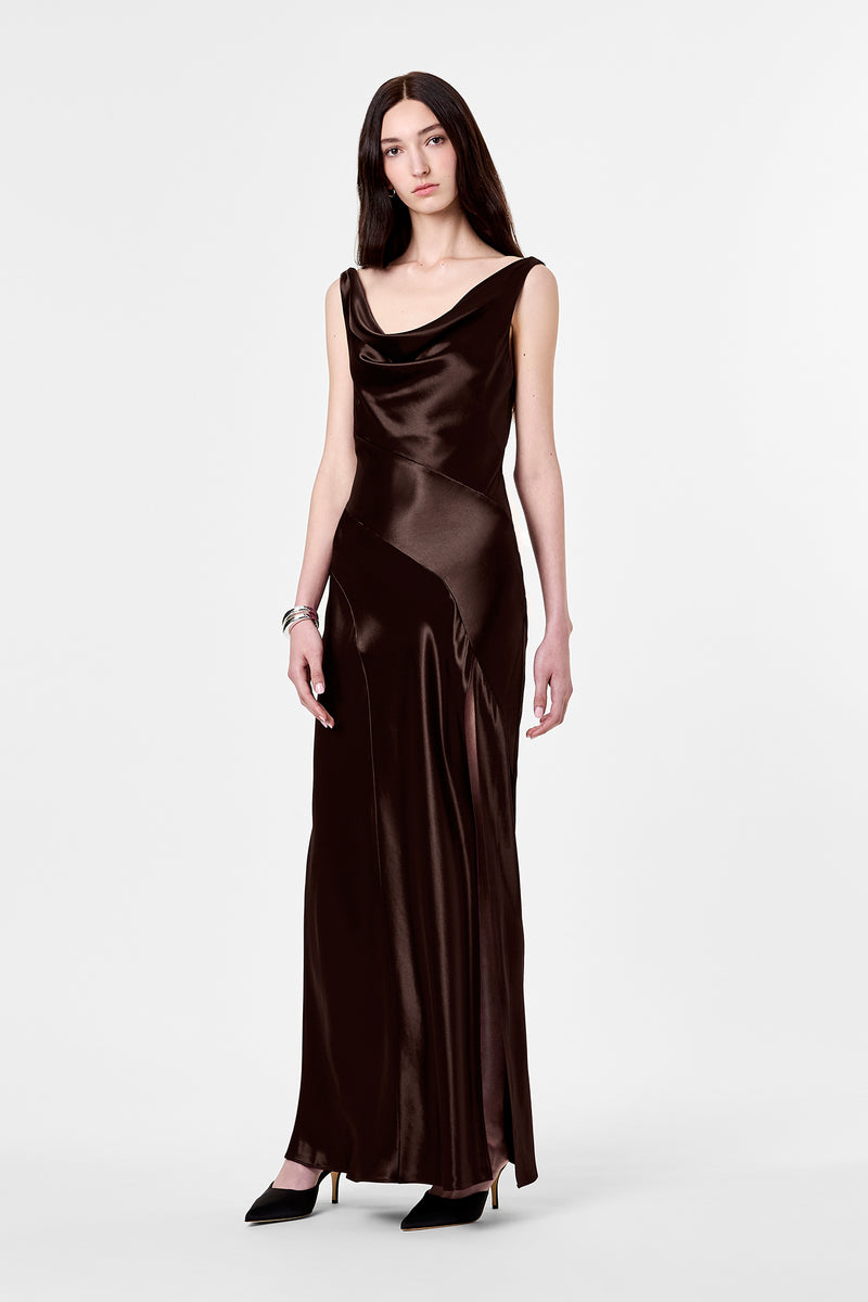 ALFINA DRESS - CACAO