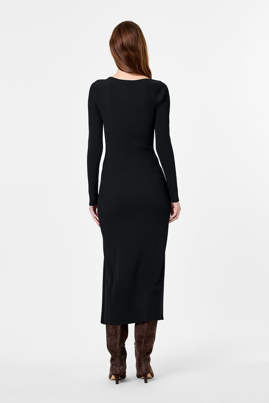 GINERVA DRESS - BLACK