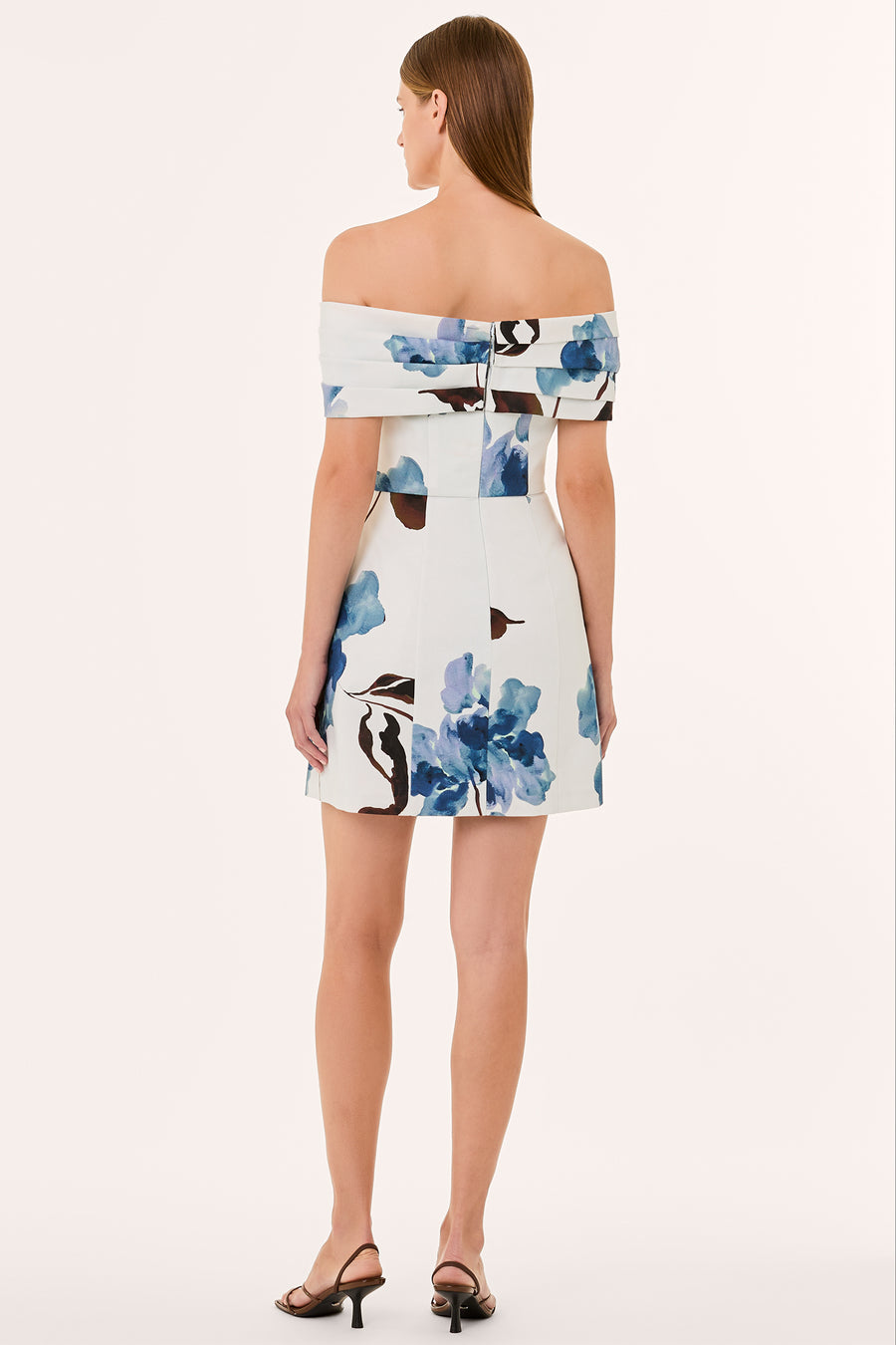 LORI DRESS - ALENA SKY FLORAL