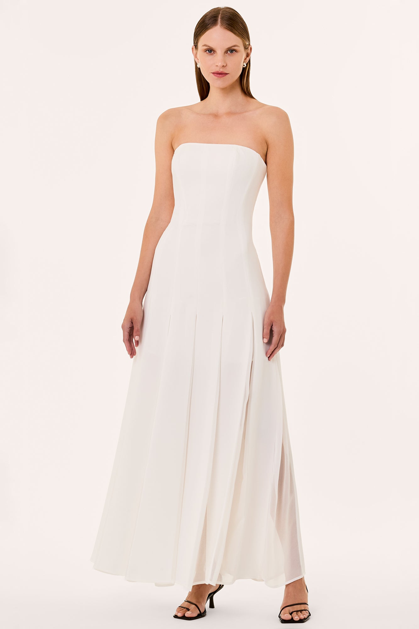 TAVIA DRESS - IVORY