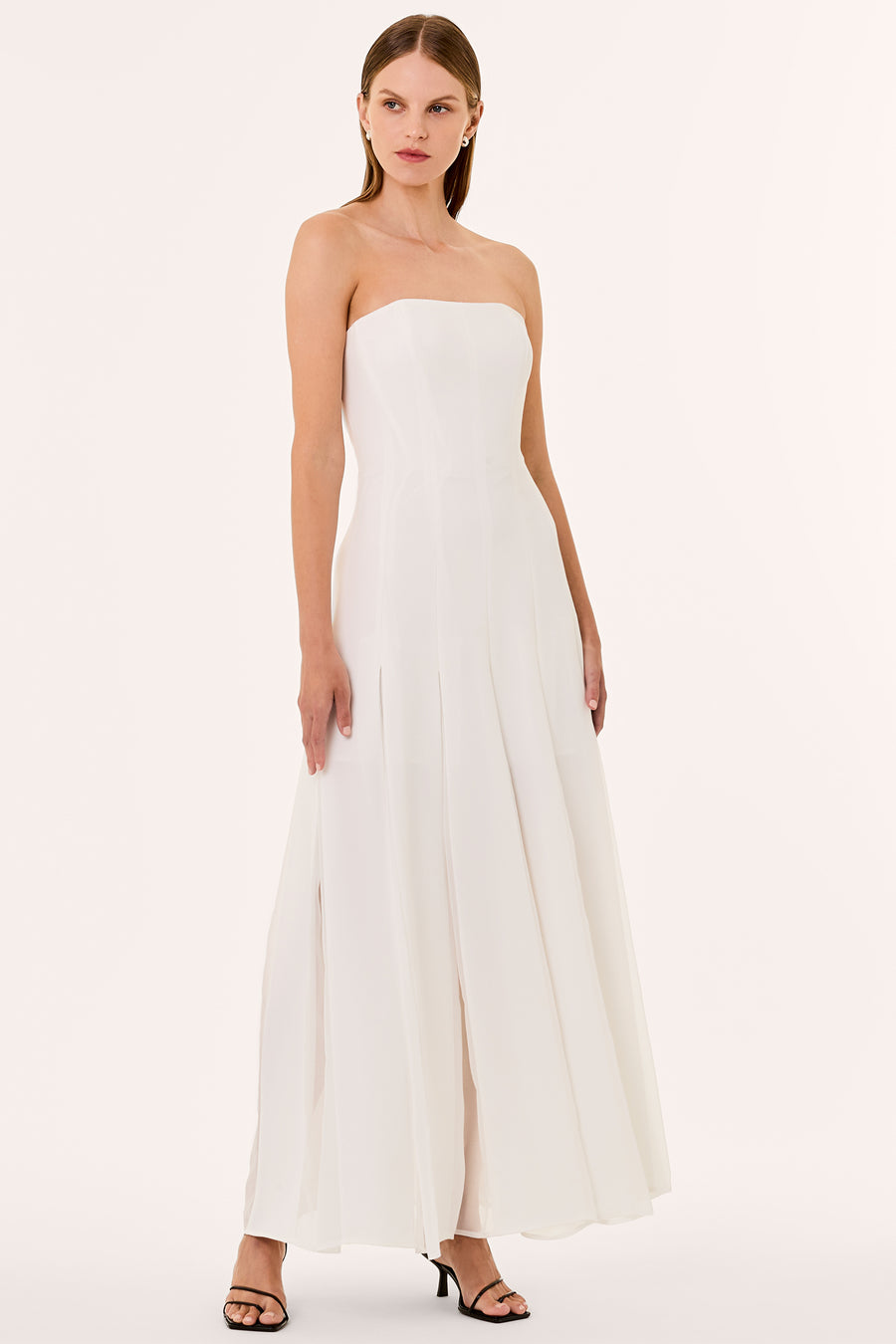 TAVIA DRESS - IVORY