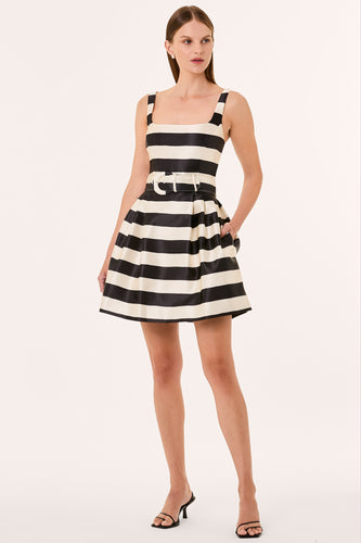 WINX DRESS - VANILLA/BLACK