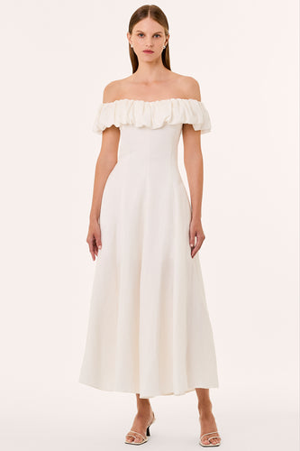 YARA DRESS - IVORY