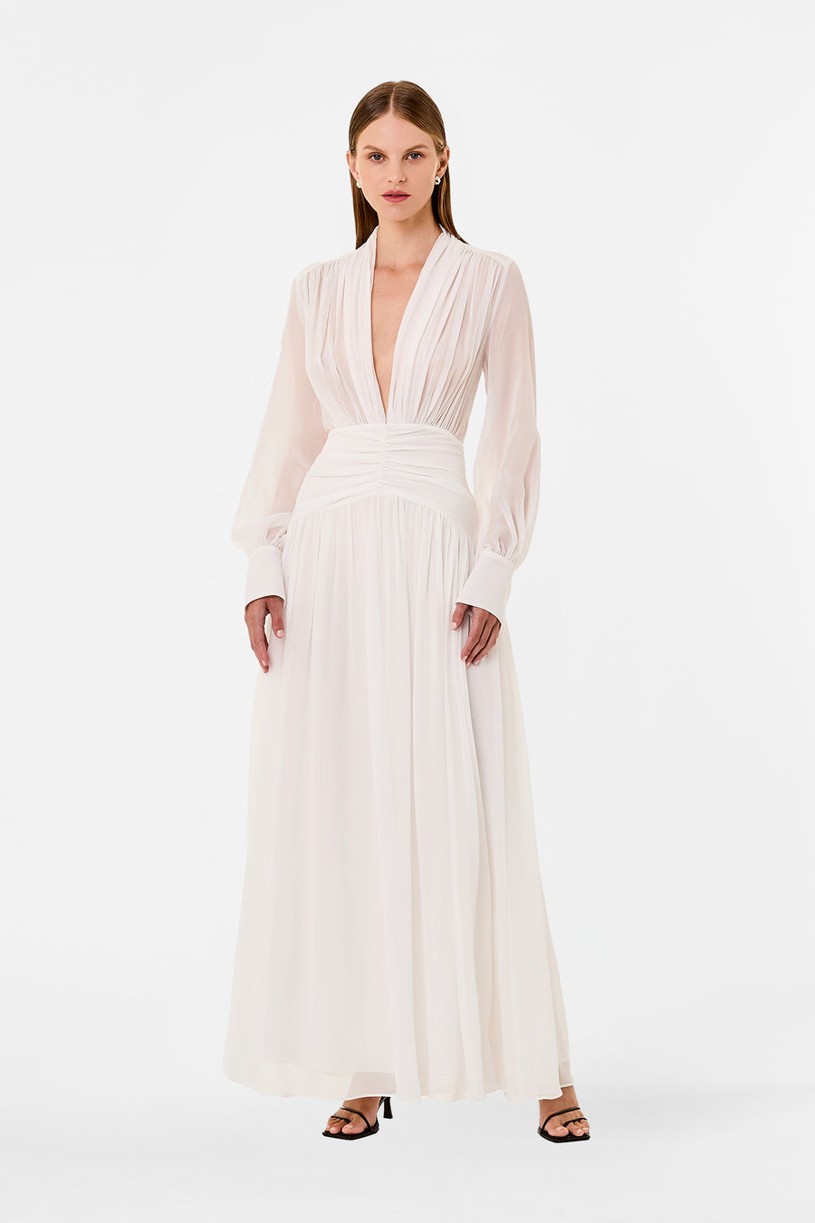 JOCELYN DRESS - IVORY