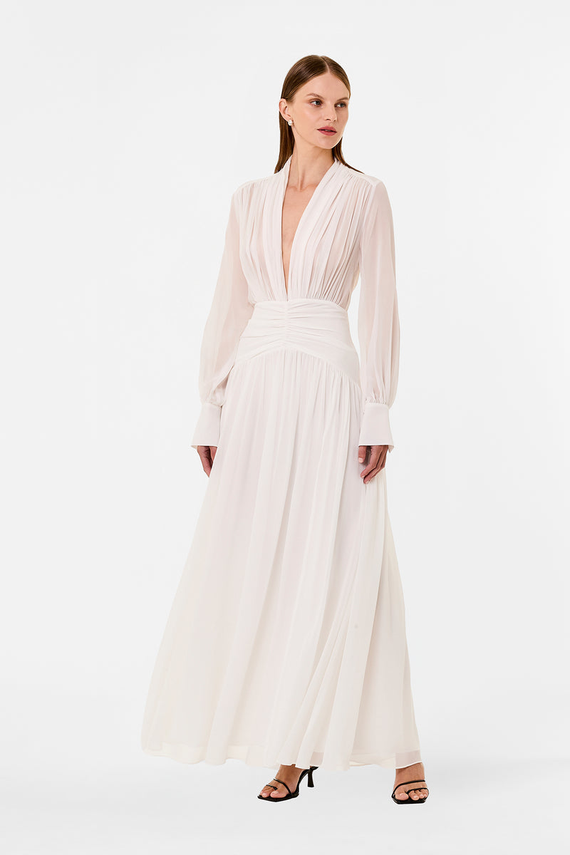 JOCELYN DRESS - IVORY