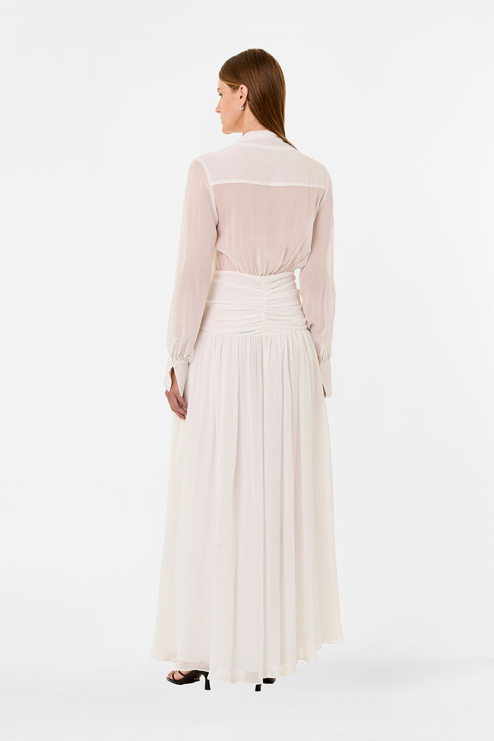JOCELYN DRESS - IVORY NICHOLAS JOCELYN DRESS - IVORY NICHOLAS