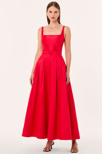 SORELLE DRESS - SCARLET