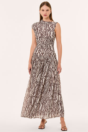 ODILA DRESS - ABSTRACT ANIMAL