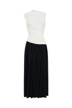 ODILA DRESS - IVORY/BLACK