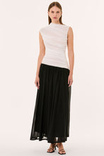 ODILA DRESS - IVORY/BLACK