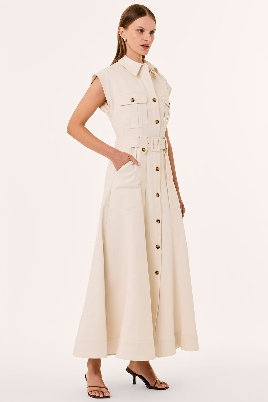 APHRODITE DRESS - VANILLA