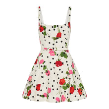 ELENI DRESS - POLKA DOT ROSE
