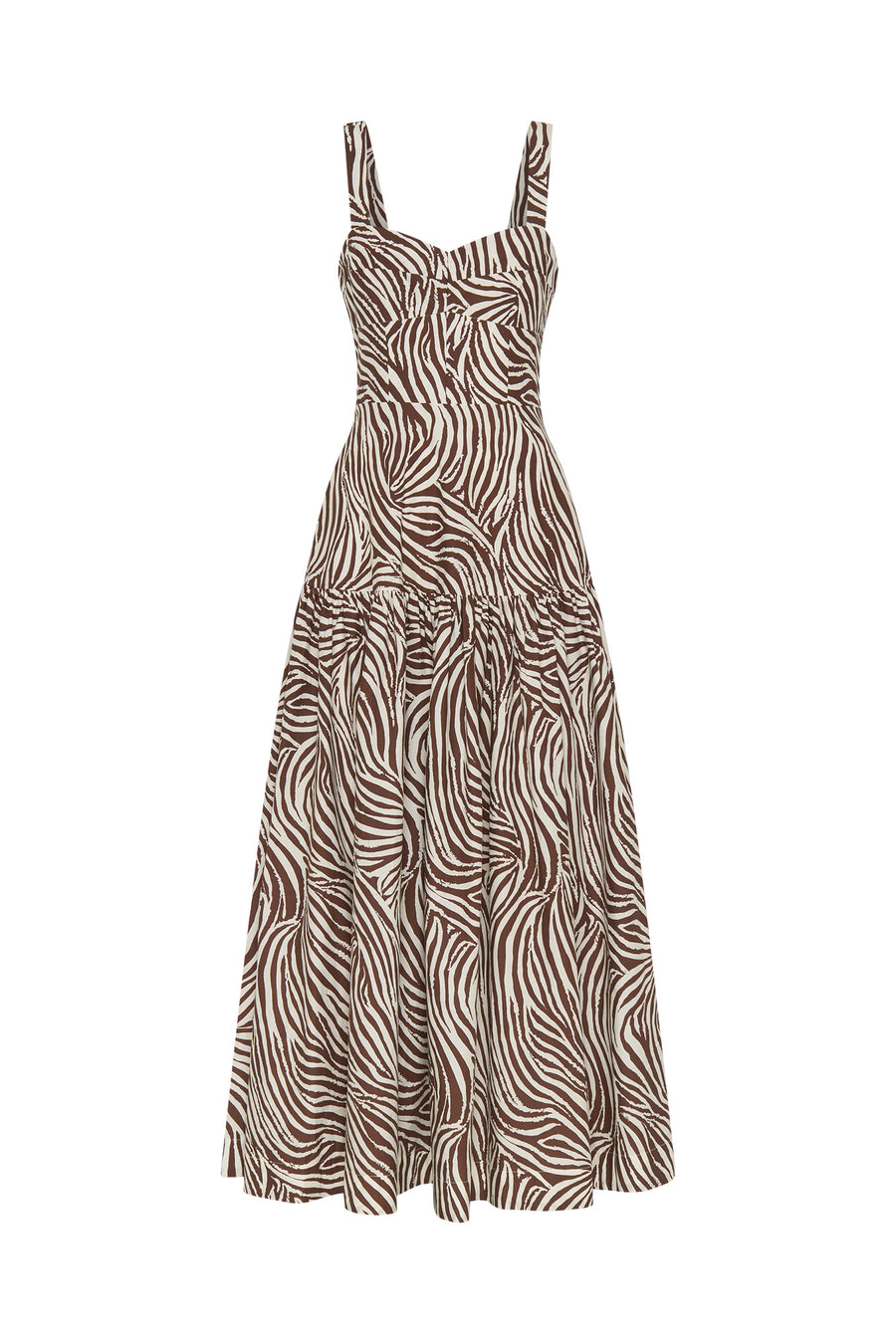 VALERIA DRESS - STRIATA PRINT