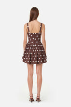 VITTORIA DRESS - MOCHA POLKA DOT