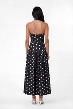 VIVIANNE DRESS - BLACK WHITE POLKA DOT