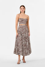 YULIA TOP - STRIATA PRINT