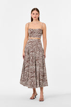 YULIA TOP - STRIATA PRINT