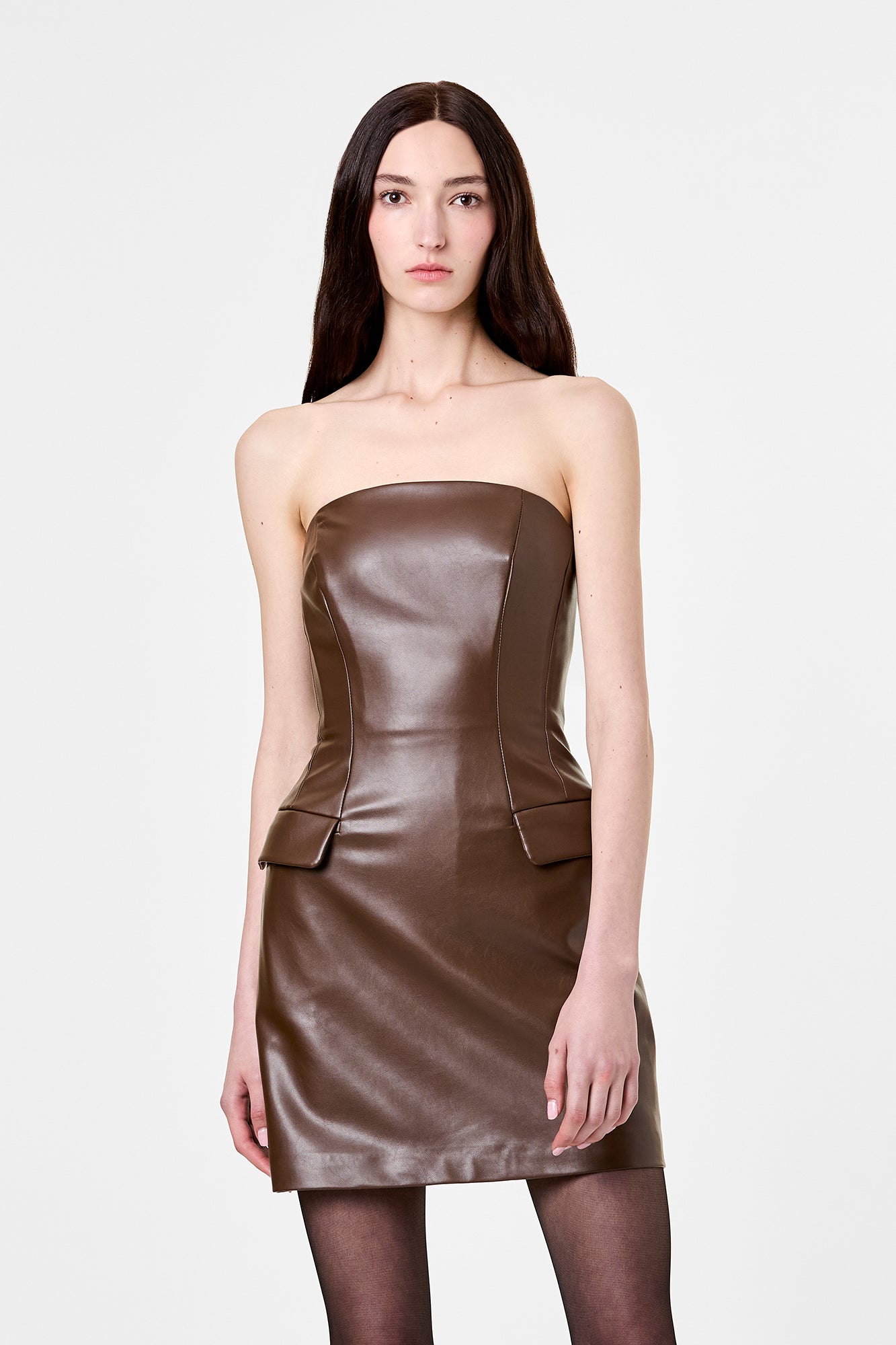 RINA DRESS - CACAO