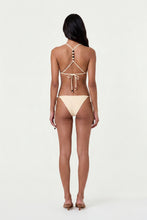 RITA RACERBACK BIKINI TOP - LEMON