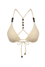 RITA RACERBACK BIKINI TOP - LEMON
